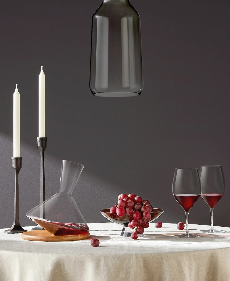Nude Glass Balance Decanter with Terroir Wine Glasses, Set of 3