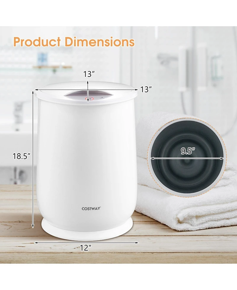 21L Bathroom Towel Warmer Bucket Spa Towel Heater