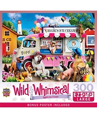 MasterPieces Wild & Whimsical - Iggy's Ice Cream 300 Piece Ez Grip Puzzle