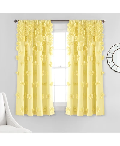 Lush Decor Riley Window Curtain Panel