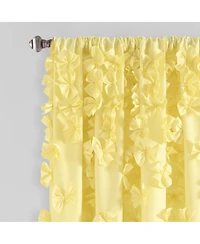 Lush Decor Riley Window Curtain Panel