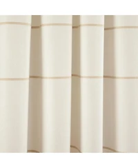 Lush Decor Farmhouse Boho Stripe Woven Tassel Yarn Dyed Cotton Window Curtain Panels