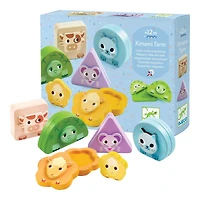 Djeco Magnetic Hide & Seek Animal Puzzles