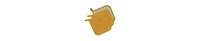 Design Imports Basic Kitchen Collection, Quilted Terry, Honey Gold, Potholder