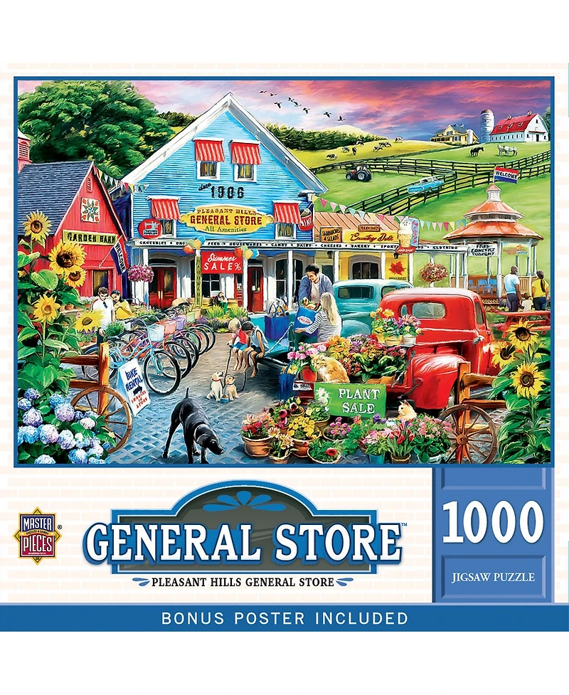 MasterPieces General Store - Pleasant Hills 1000 Piece Jigsaw Puzzle