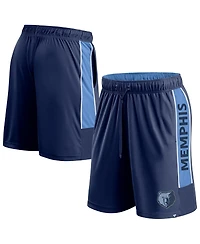 Fanatics Men's Navy Memphis Grizzlies Game Winner Defender Shorts