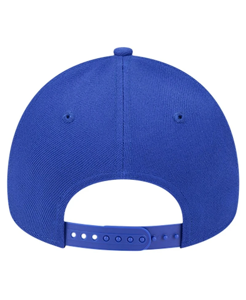 New Era Men's Royal Philadelphia 76ers A-Frame 9FORTY Adjustable Hat