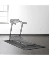 Philosophy Gym Exercise Equipment Mat 36 x 84-Inch, 6mm Thick High Density Pvc Floor Mat for Ellipticals, Treadmills, Rowers, Stationary Bikes