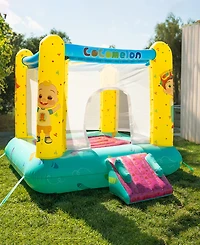 World Tech Toys Moonbug Cocomelon Inflatable Bouncer with Slider