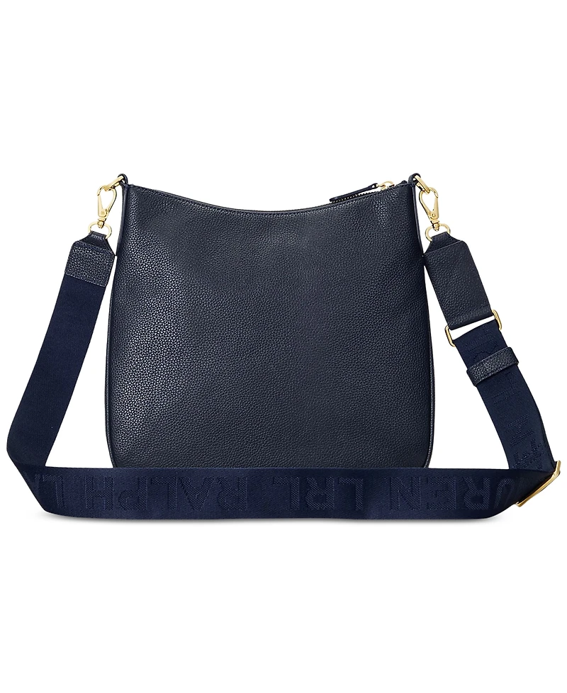 Lauren Ralph Lauren Cameryn Pebbled Leather Small Crossbody