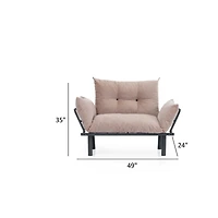 Simplie Fun Sona Futon Loveseat