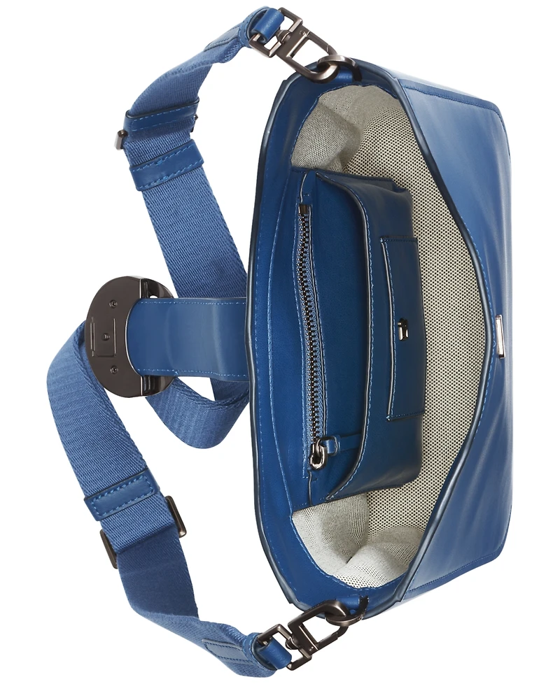 Donna Karan New York Valley Stream Buckle Crossbody