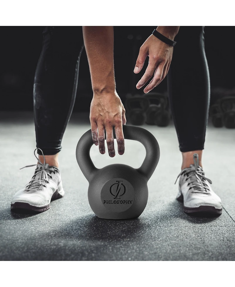 Philosophy Gym Cast Iron Kettlebell Weight