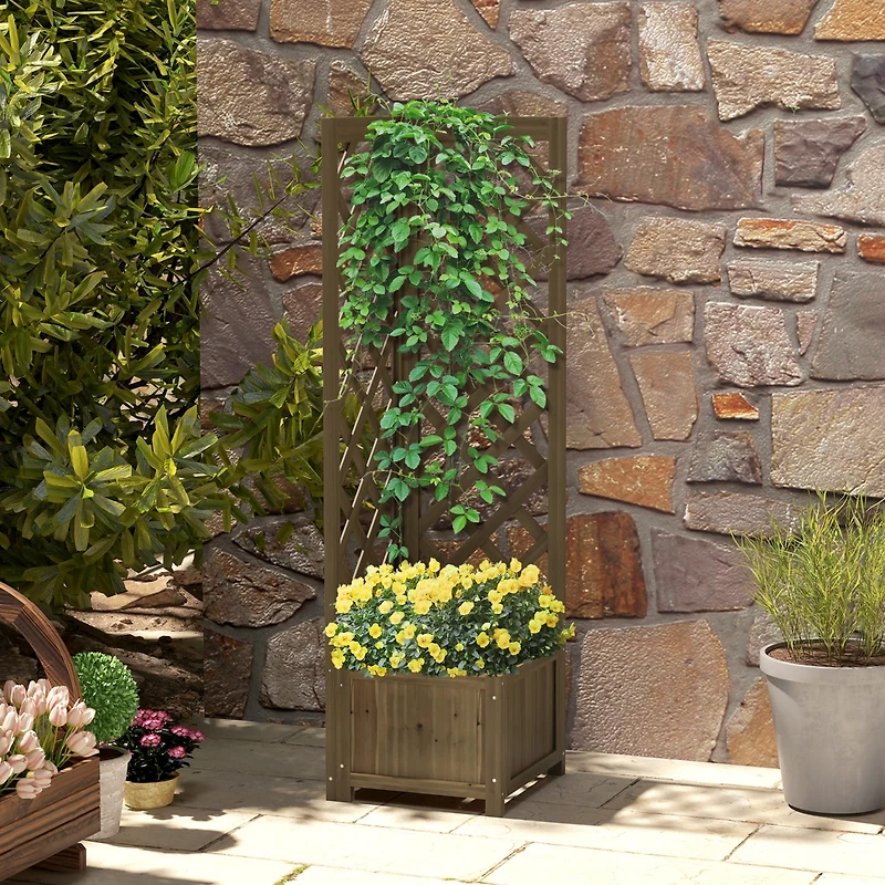 Outsunny Raised Garden Bed