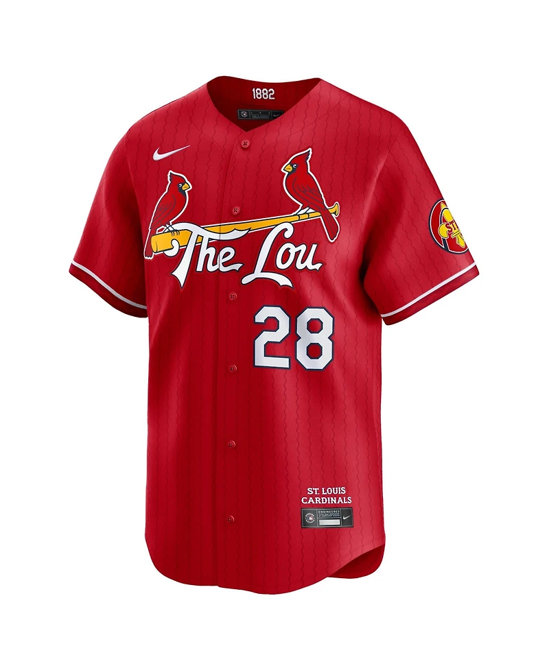 Nike Men's Red Nolan Arenado St. Louis Cardinals 2024 City Connect Limited Player Jersey