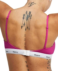 Hanes Women's Originals ComfortFlex Cropped Bralette MSO103