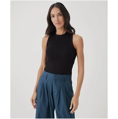 Pact Women's Organic Cotton Favorite Rib Racerback Tank