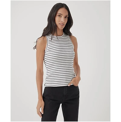 Pact Women's Organic Cotton Favorite Rib Racerback Tank