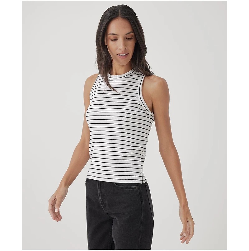 Pact Women's Organic Cotton Favorite Rib Racerback Tank