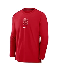 Nike Men's Red St. Louis Cardinals Authentic Collection Player Performance Pullover Sweatshirt