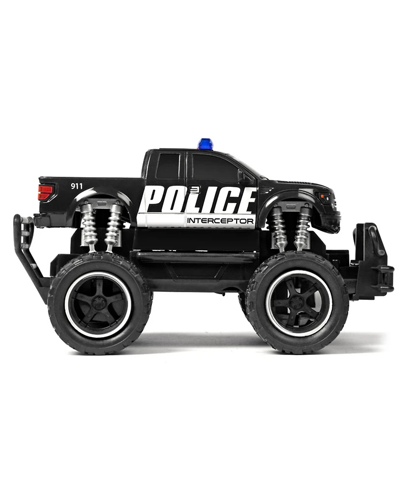 World Tech Toys Ford F-150 Svt Raptor Police Pursuit 1:24 Rtr Electric Rc Monster Truck Double Pack