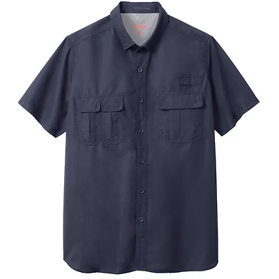 Boulder Creek Big & Tall by KingSize Off-Shore Short-Sleeve Sports Shirt