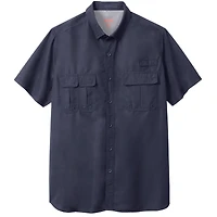 Boulder Creek Big & Tall by KingSize Off-Shore Short-Sleeve Sports Shirt