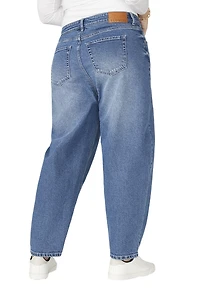 Eloquii Women's The Barrel Leg Jean
