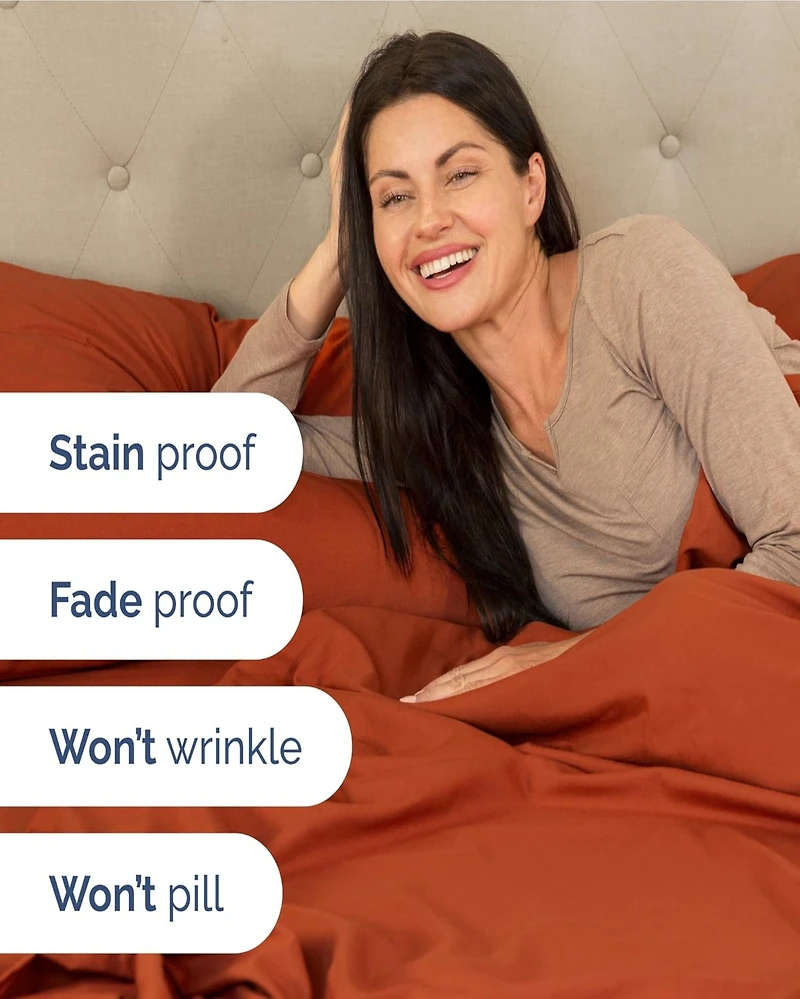 Piece Extra Deep Pocket Microfiber Sheet Set