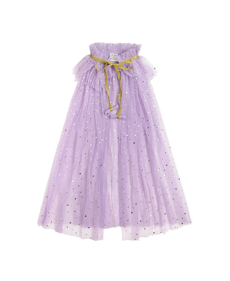 Sweet Wink Girls Lavender Star Cape