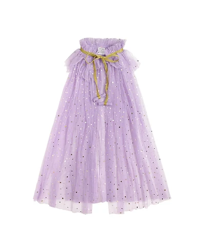 Sweet Wink Girls Lavender Star Cape