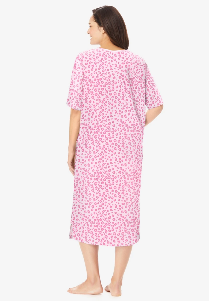 Dreams & Co. Women's Long Tagless Sleepshirt