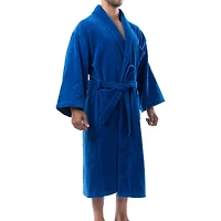 Alpine Swiss Pure Cotton Men Terry Cloth Bathrobe Super Absorbent Hotel Spa Robe