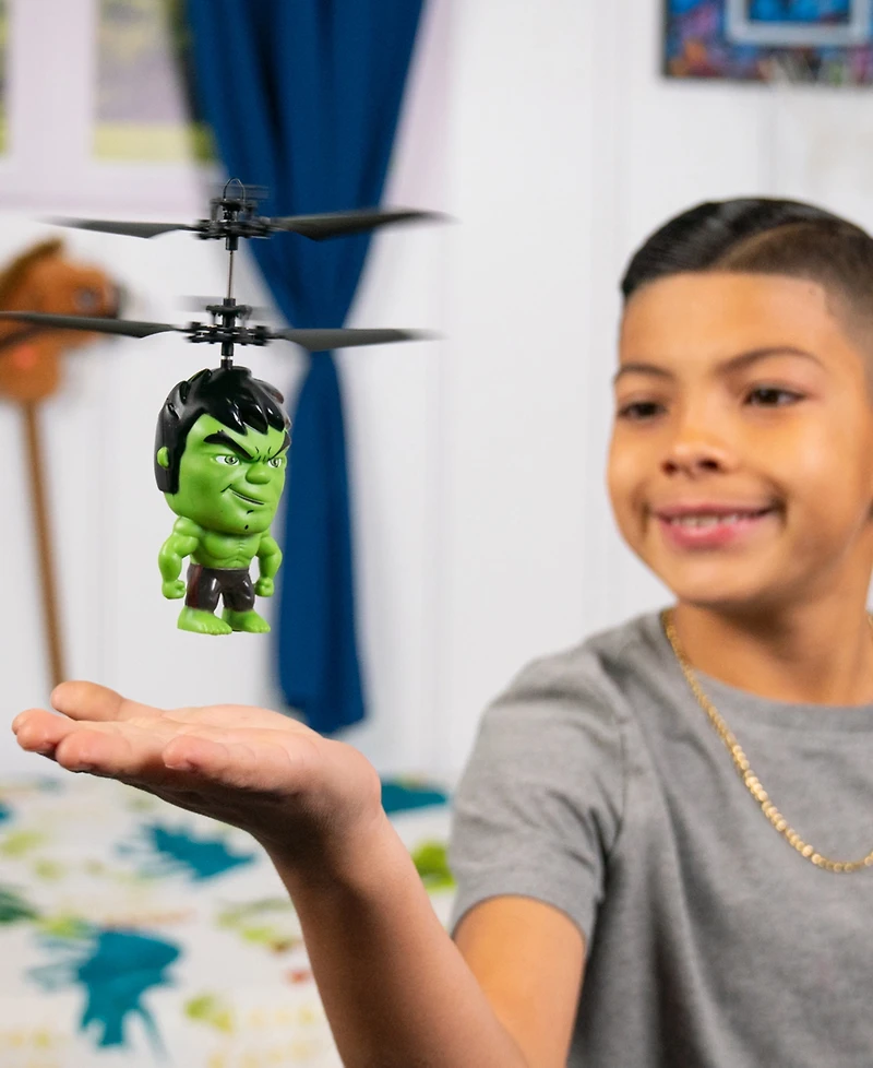 World Tech Toys Marvel 3.5 Inch Hulk Flying Figure Ir Helicopter
