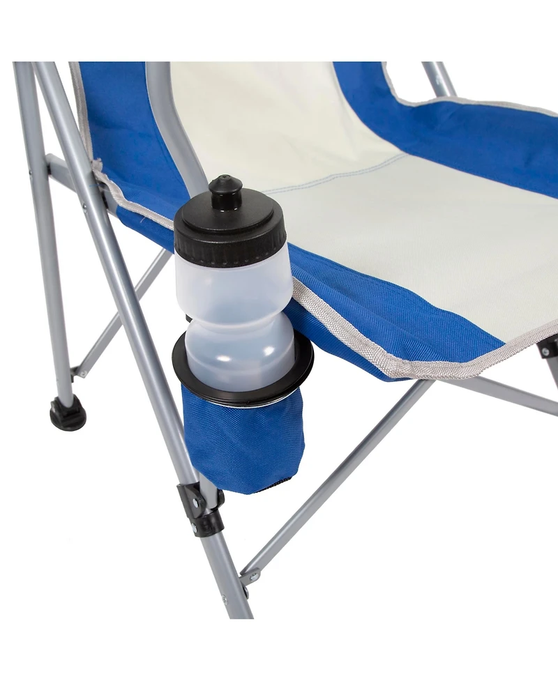 Stansport Mesa Camp Chair - Blue/Grey