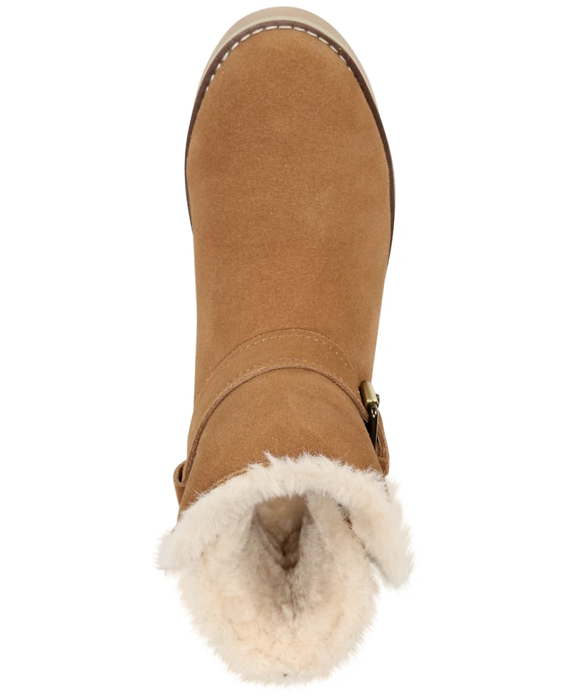 Style & Co Women's Korri Pull-On Buckled Winter Booties, Created for Macy's