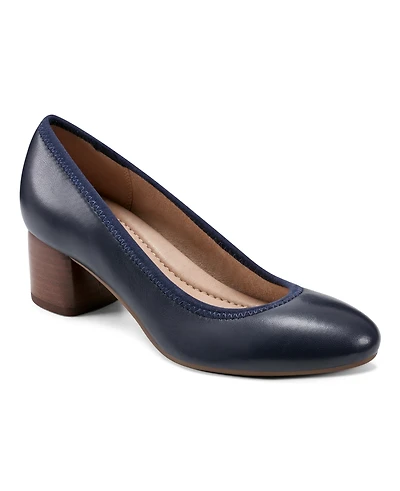 Earth Women's Rellia Block Heel Ballet Pumps