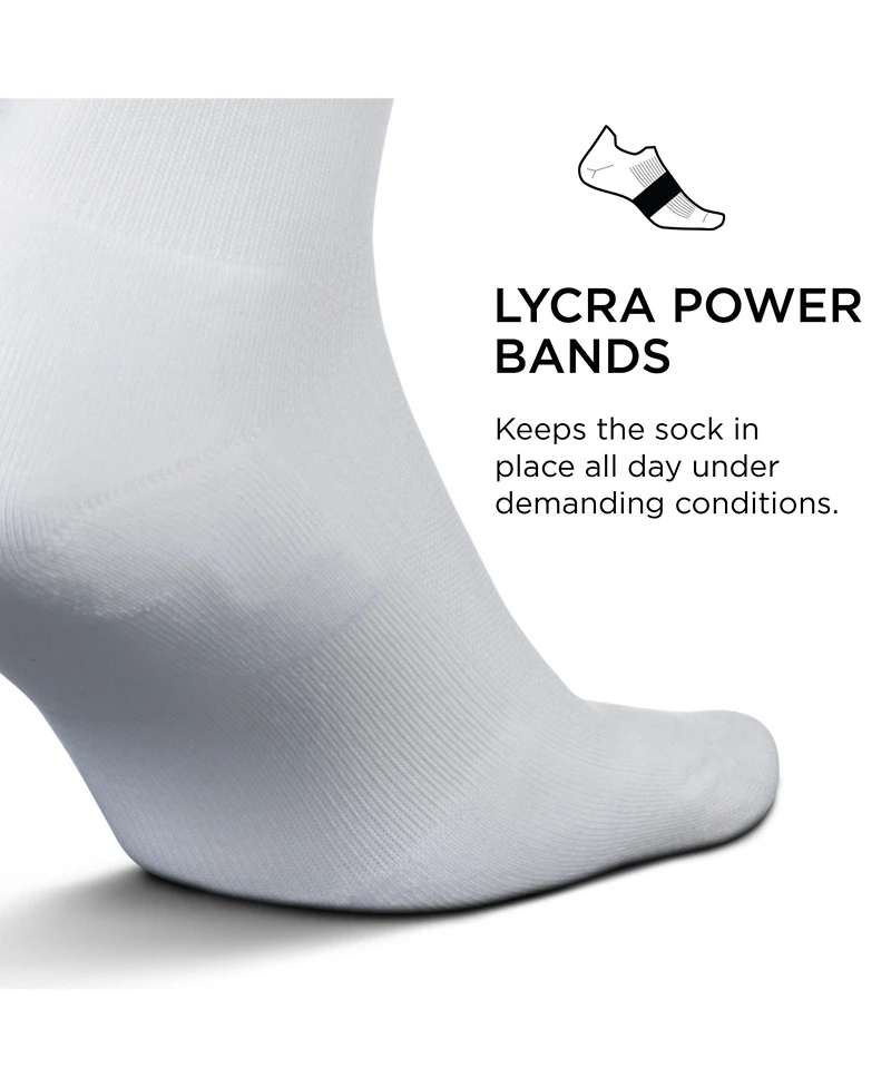 Feetures Men's High Performance Cushion Quarter Sock for Women & Men - Moisture-Wicking Athletic Socks