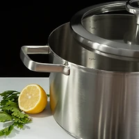 BergHOFF Graphite 3Pc Recycled 18/10 Stainless Steel Steamer Set
