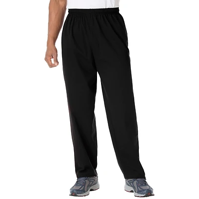 KingSize Big & Tall Lightweight Jersey Open Bottom Sweatpants