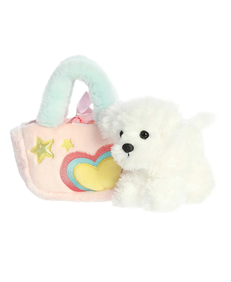 Aurora Small Pastel Heart Puppy Fancy Pals Fashionable Plush Toy