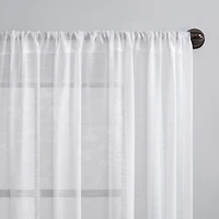 Slub Textured Linen Blend Curtain