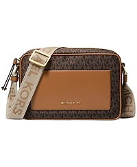 Michael Michael Kors Jet Set Logo East West Nylon Crossbody