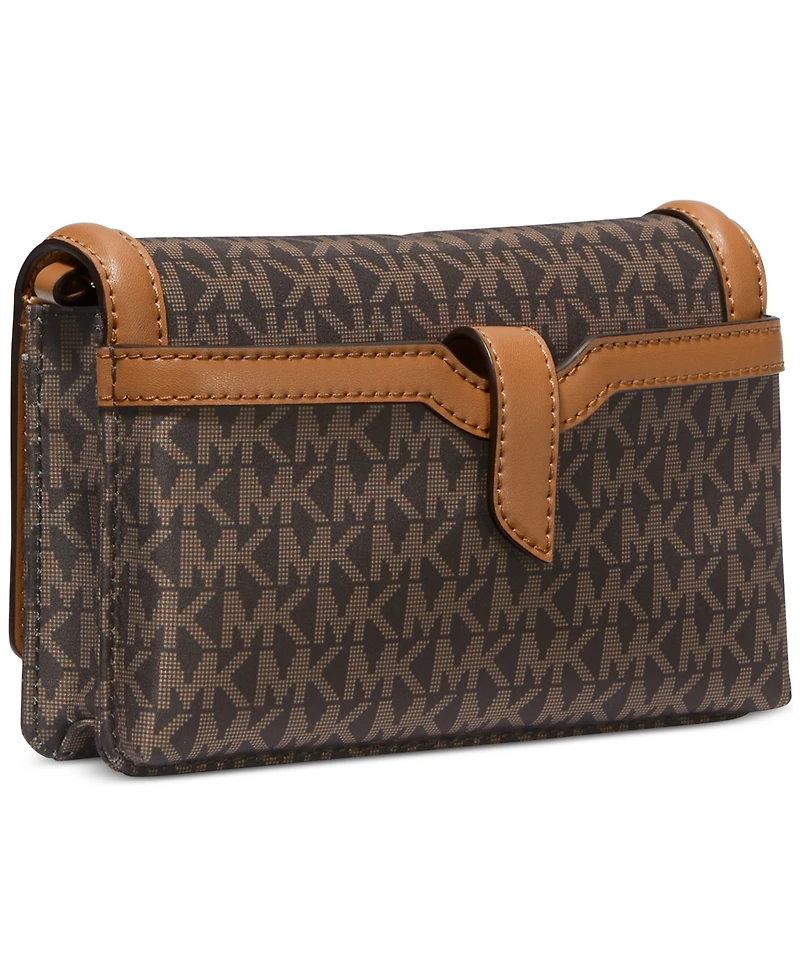 Michael Michael Kors Jet Set Small Logo Nylon Crossbody