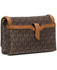 Michael Michael Kors Jet Set Small Logo Nylon Crossbody