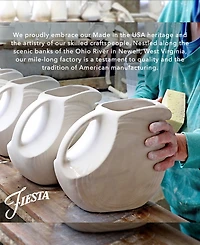 Fiesta Mixed Coastal Blues Bistro 12 Pc. Dinnerware Set, Service for 4