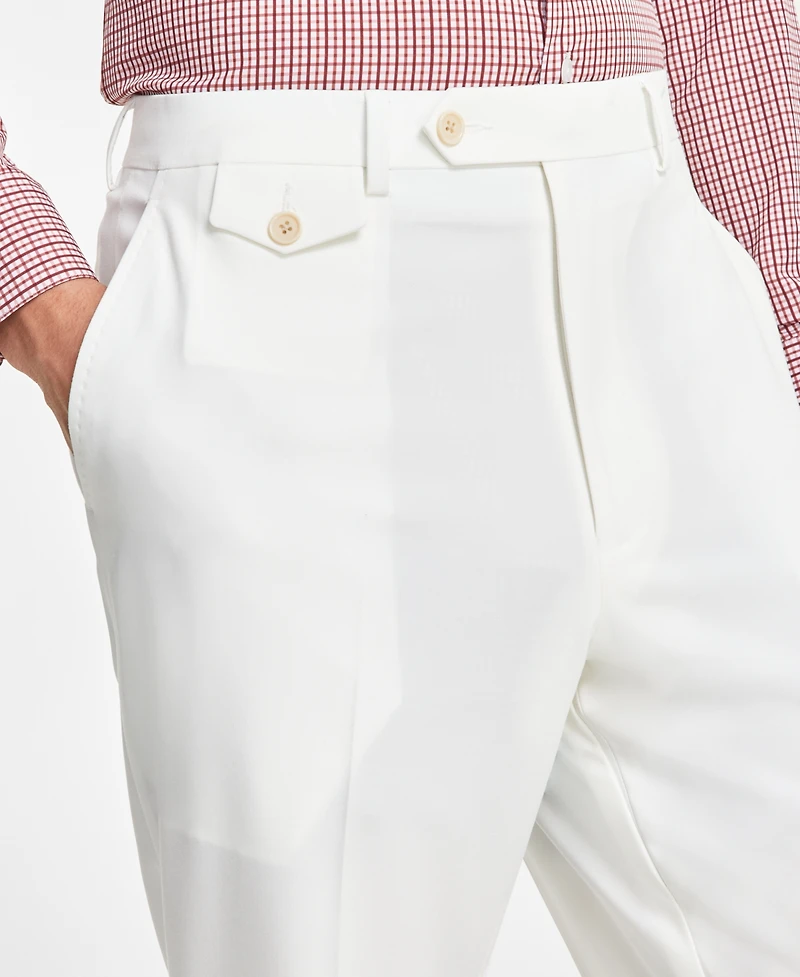 Tayion Collection Men's Classic-Fit Solid Suit Separate Pants