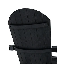 WestinTrends Outdoor Patio All-weather Folding Adirondack Chair