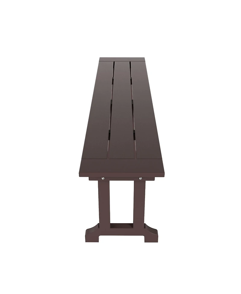 WestinTrends Outdoor Patio Dining Bench
