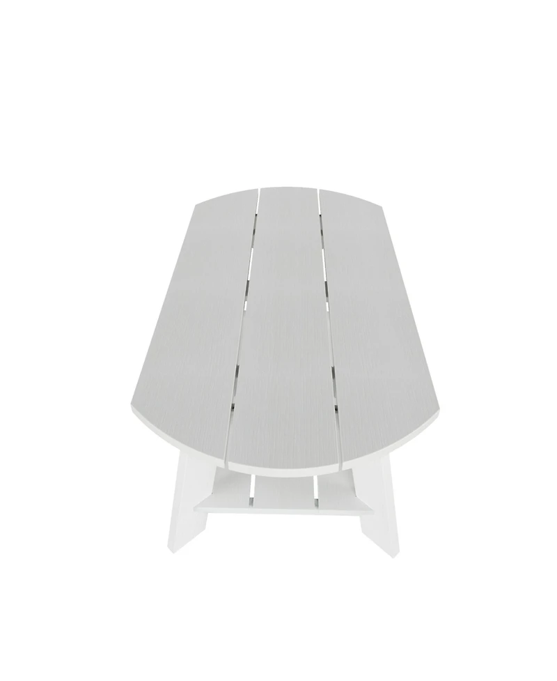 Outdoor Patio All-weather Modern Coffee Table